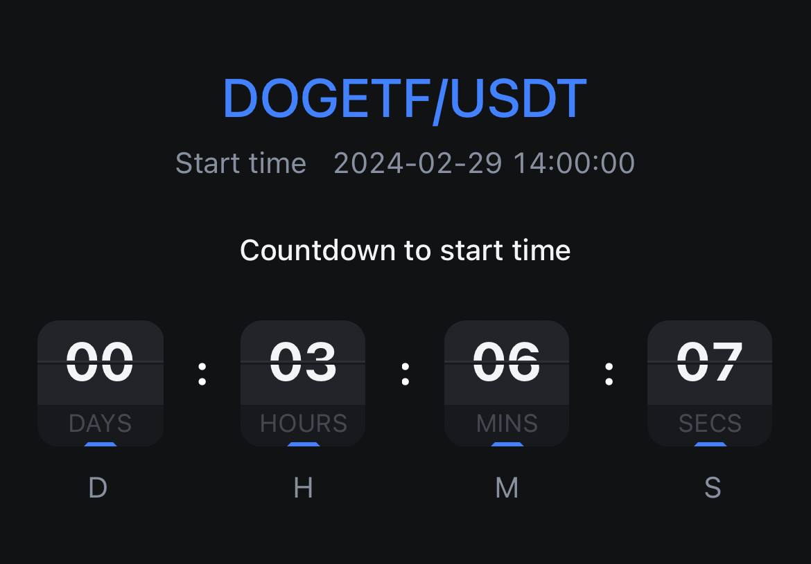 Our launch is just 3 hours away on @MEXC_Official! Join us at 1 PM UTC today! 🐕 Official link to trade: mexc.com/exchange/DOGET… 🌕🚀
