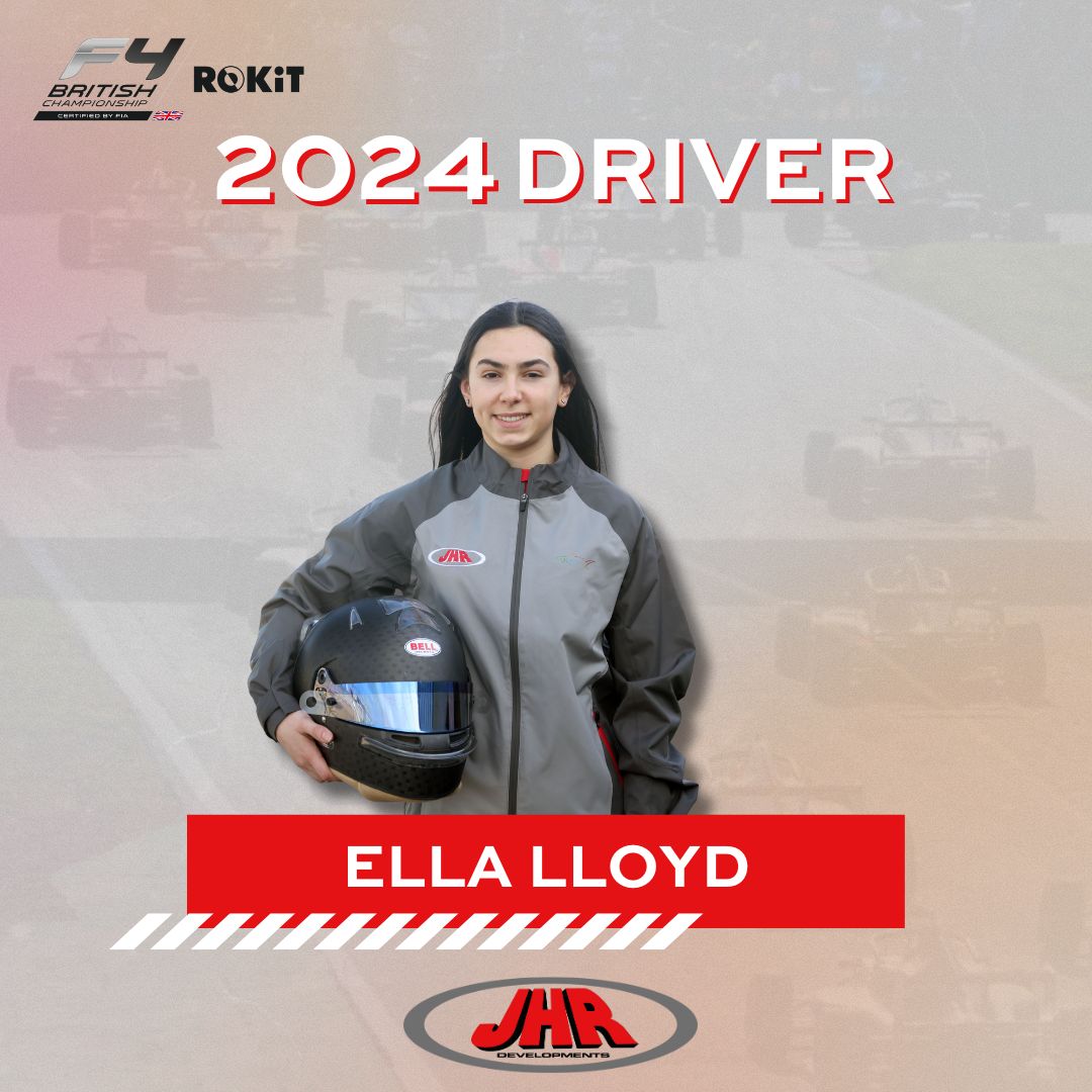 We are really happy to finalise our @BritishF4 line-up with @Ella_Lloyd05, who makes her single seater debut with the team this year! Here's the full story: jhrdevelopments.com/post/jhr-devel…