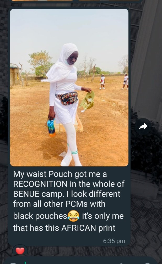LaoluCollection's tweet photo. The review came in.

#AfricanGames #nysc https://t.co/zLm1mazD9C