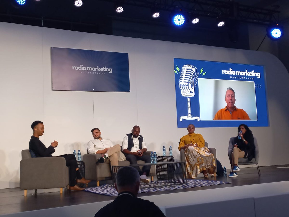 RadioAlwaysZA's tweet photo. .@sombali: "Radio has become a connection point that marketers can take advantage of. Stations are no longer based in one area  — they go to where audiences are — and that's where #SMMEs come in ... They can use radio to elevate their brands."
#PowerofRadio
#RadioMasterclass2024 https://t.co/p4SYS0N1xK