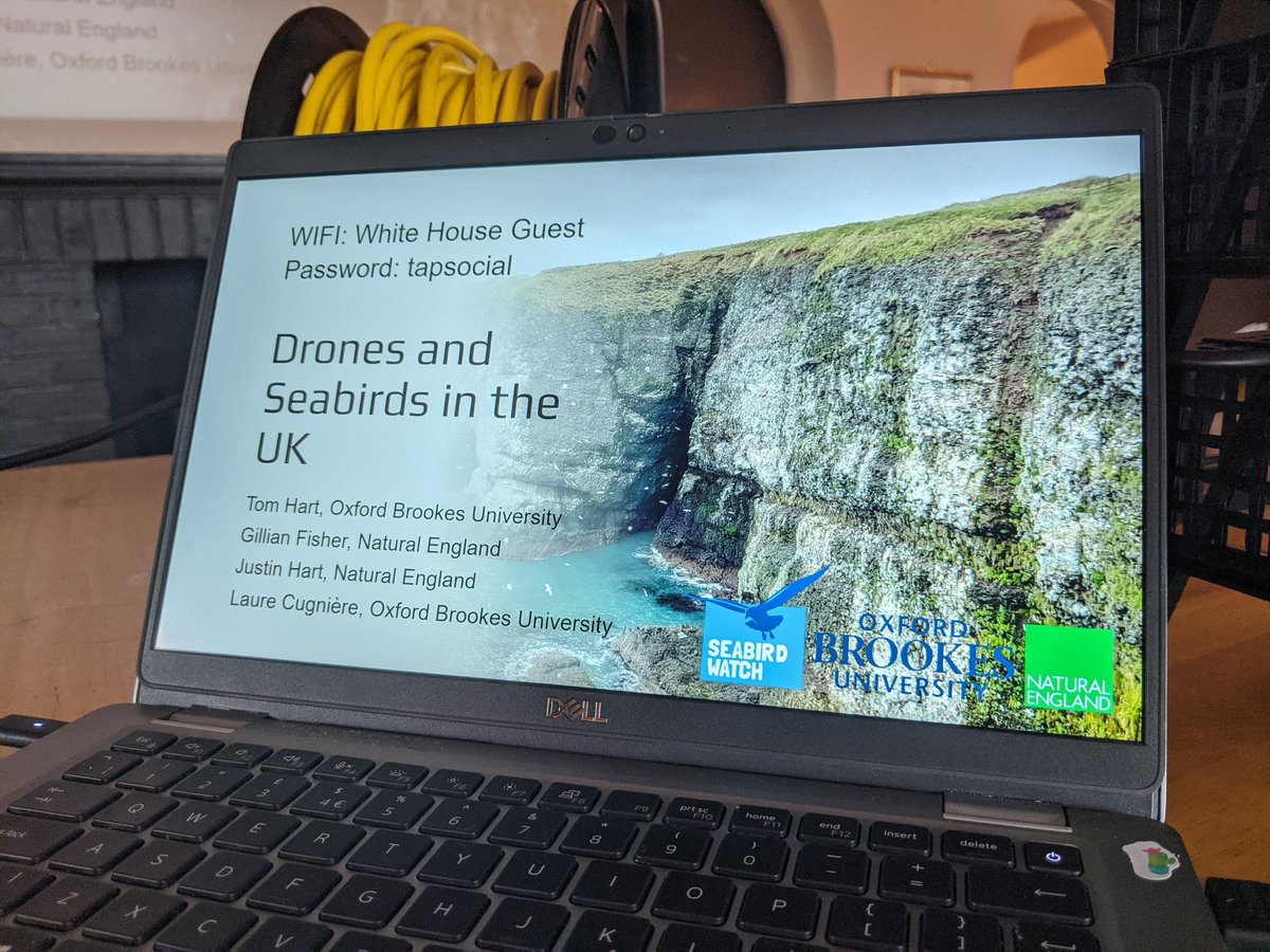 Keen to get started on our workshop on the future of drones in the UK, in the context of seabird conservation with @NaturalEngland and @oxfordbrookes