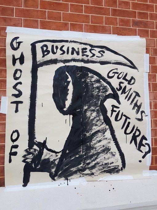 Des Freedman (@lazebnic) on Twitter photo Staggered & outraged to learn from my branch <a href="/GoldsmithsUCU/">Goldsmiths UCU</a> of the College’s plans to cut huge numbers of jobs. This is part of a widespread assault on higher education across the UK as a result of a broken market logic & we’re all going to need maximum solidarity Staggered & outraged to learn from my branch <a href="/GoldsmithsUCU/">Goldsmiths UCU</a> of the College’s plans to cut huge numbers of jobs. This is part of a widespread assault on higher education across the UK as a result of a broken market logic & we’re all going to need maximum solidarity