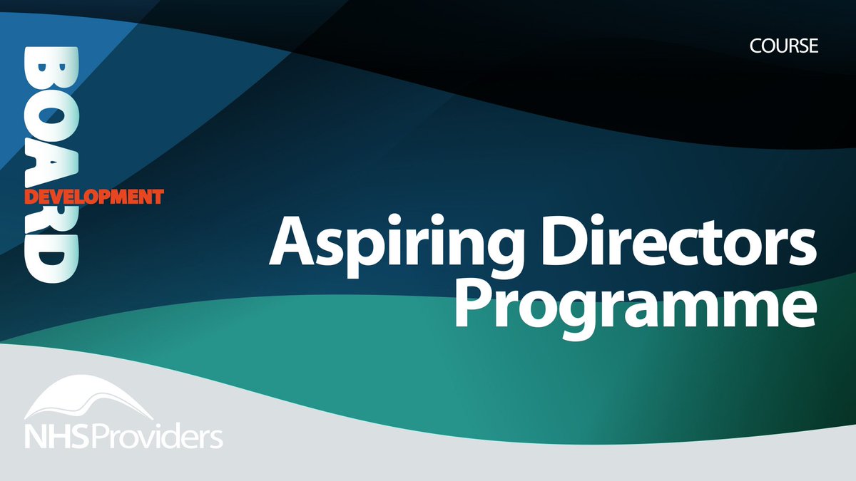 Ready to pursue a #NHS director position❔

Our new Aspiring Directors Program equips you with essential skills in:
🔵Board governance
🔵Building high-performing teams
🔵Strategic influence
🔵Meeting effectiveness
🔵Boardroom preparation
 
#BoardDev ➡️ bit.ly/499ZgzH