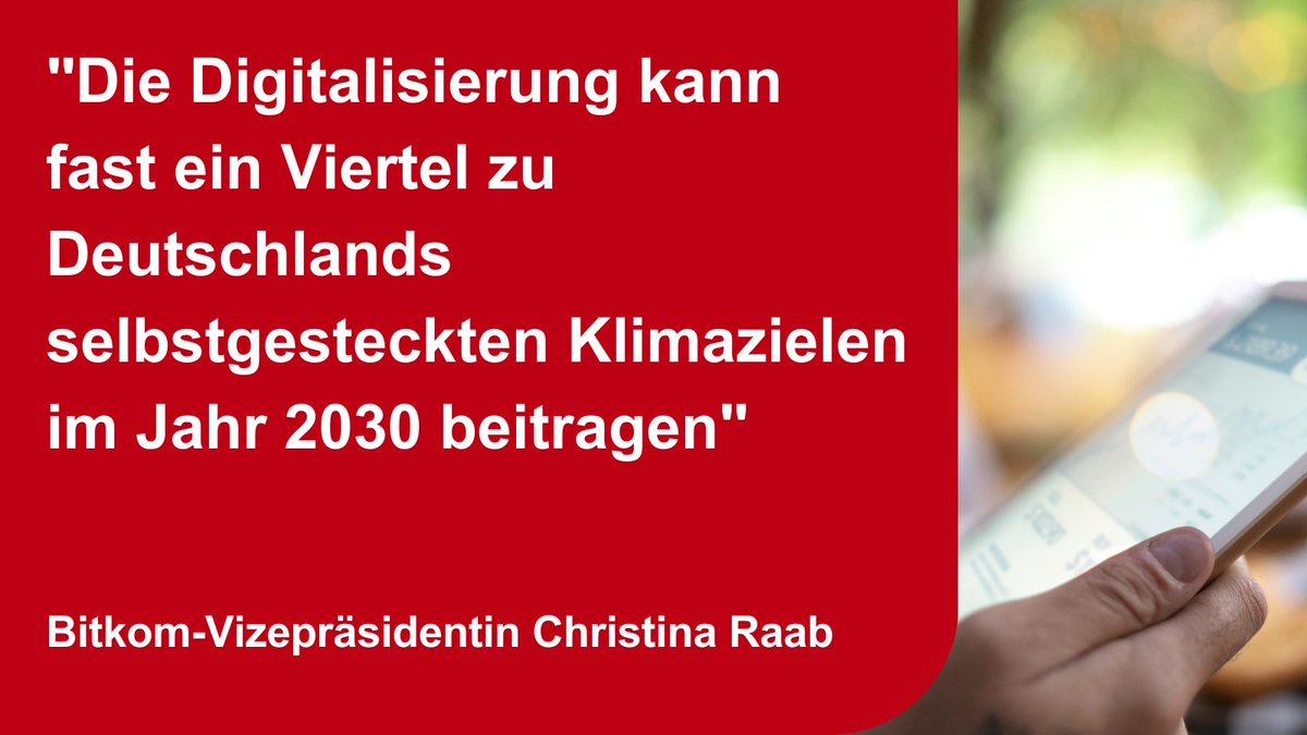Digitalisierung ⬆️CO₂-Ausstoß⬇️
Eine aktuelle Bitkom-Studie stellt genau diesen Zusammenhang her. 
Lesen Sie hier eine Zusammenfasung in der <a href="/zeitonline/">DIE ZEIT</a>: zeit.de/digital/2024-0… 
➡️Kontaktieren Sie uns für Unterstützung rund um Digitalisierung und Nachhaltigkeit!