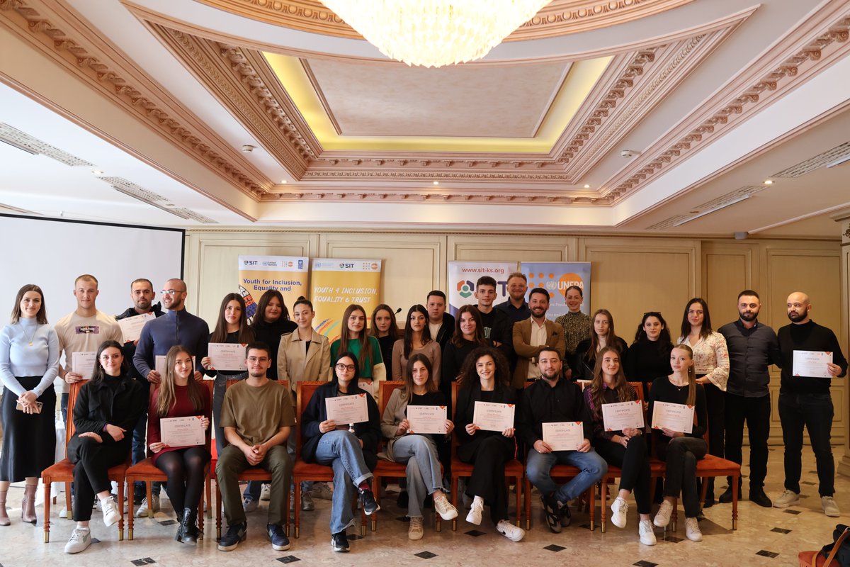 Successfully concluded "Youth for Inclusion, Equality, and Trust" conference with UNFPA. Featured brief speeches and presentations. Committed to empowering all young people in Kosovo, fostering inclusion and equality. 🤝🌍

<a href="/UnfpaKosovo/">UNFPA in Kosovo</a>
