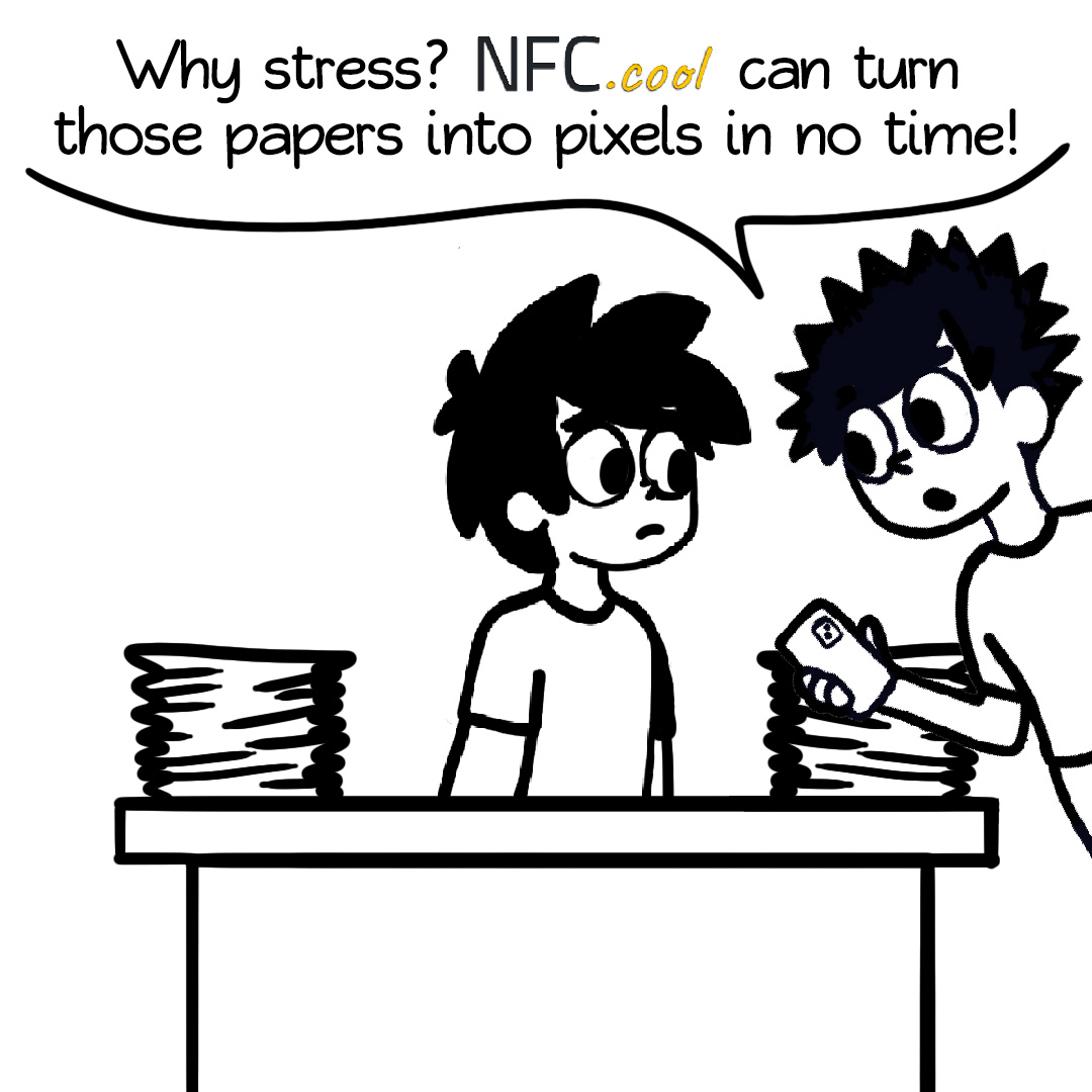 NFC_for_iPhone's tweet image. NFC.cool makes document scanning a breeze 💨

Just tap, and your paper turns digital Forget the frustration of wasting your time and use the all-in-one scanning power 🚀

#NFC #ScanDocuments #DigitalDocuments #App #Apple #iOS #iPhone