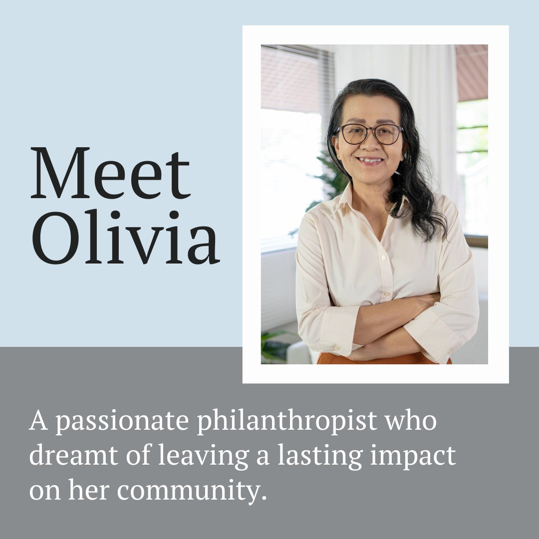 Through strategic estate planning, Olivia maximizes charity while minimizing estate taxes.

Her story reminds us that estate planning can turn our dreams of making a difference into a powerful legacy. 🌟🏡💙 

#CharitableGiving #EstatePlanning #LegacyOfChange