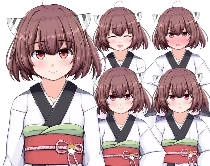 調子が悪いときこそ勉強を兼ねた立ち絵作成で自分の腕と向き合うのだ( ˘ω˘ ) 