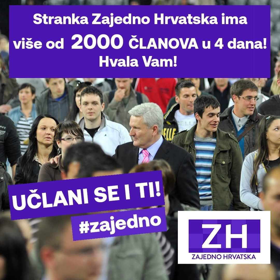 UČLANI SE I TI! zajednohrvatska.hr/uclani-se

#zajedno #hvala