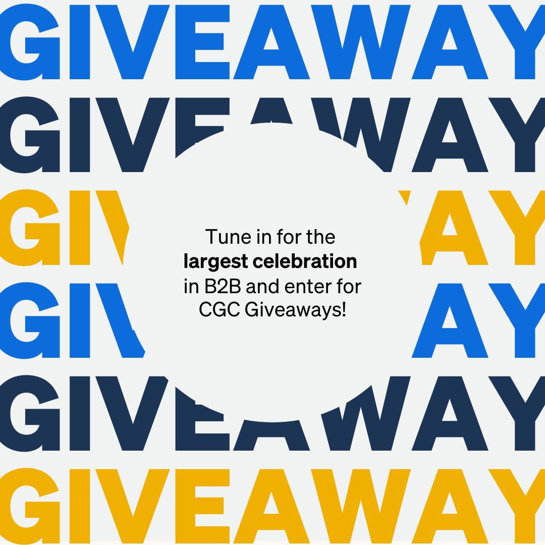 MarketScale is giving away WHAT?! Tune in for the largest celebration in B2B and enter for a chance to earn some cool tech in our CGC giveaways. hubs.la/Q02mzkJ80