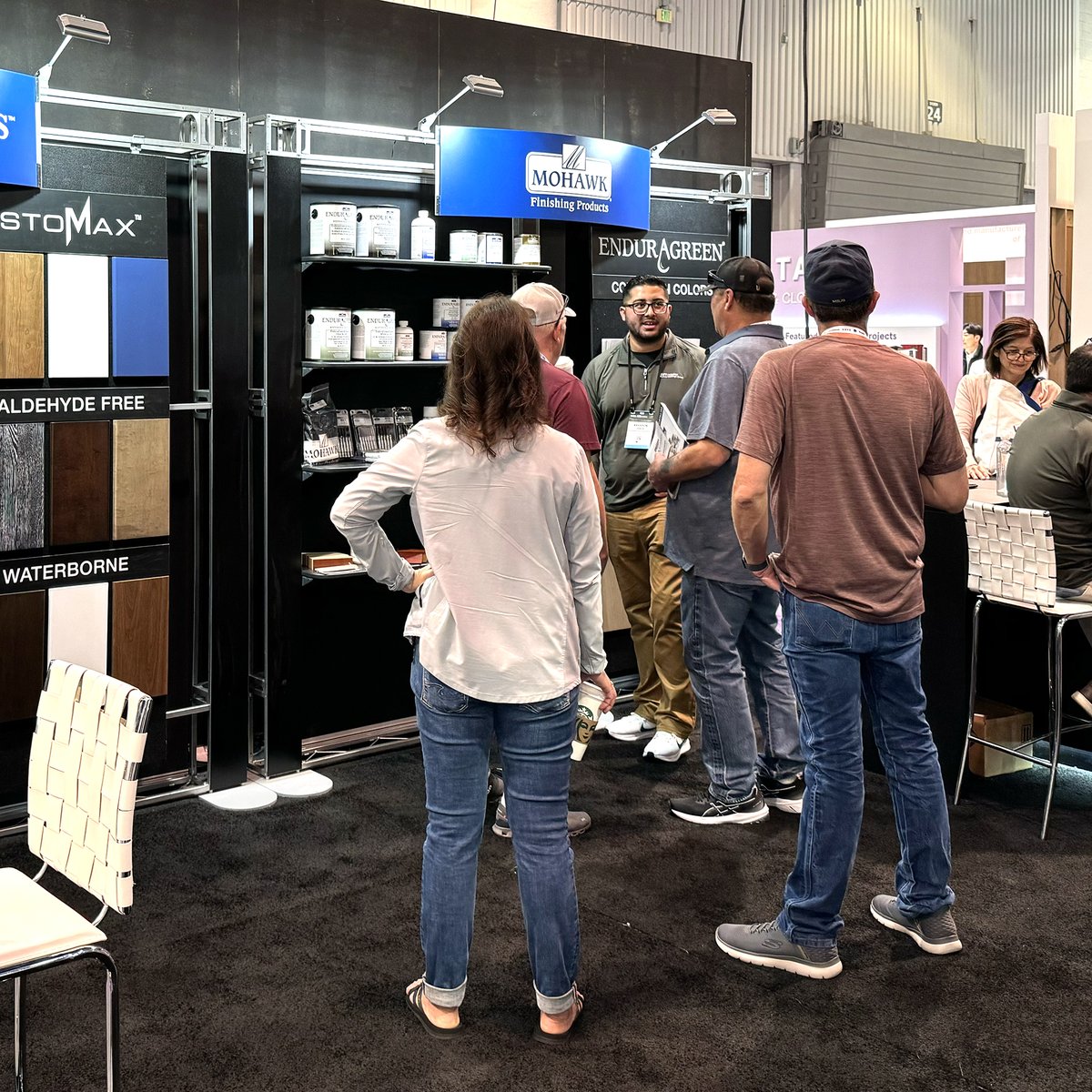 mohawkfinishing's tweet image. Day 3 at @KBIS is here and it&apos;s the perfect time to experience our cutting-edge products in action! Join us at booth N571 for a live product demo! See you there! #KBIS2024