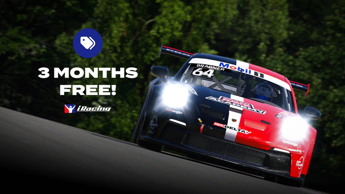 Now is the perfect time to give @iRacing a try, with EVEN MORE value being added to Coach Dave Delta! 🏁🔥 Get a FREE 3-month iRacing membership when you subscribe to our annual Delta plan! 🎉 Ready to claim your coupon? Full details... 👇 coachdaveacademy.com/announcements/… #iRacing