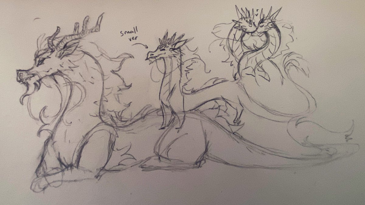 Headcanoning Hanzo’s dragons being inseparable soulmates, which is why he has two