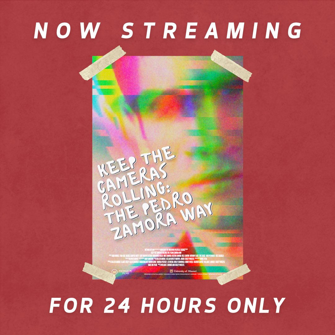 Pedro Zamora, the trailblazing HIV/AIDS educator and “Real World: San Francisco” star, was born on this day in 1972. In celebration of his life, “Keep the Cameras Rolling” is free to stream for 24 hours: vimeo.com/502359554