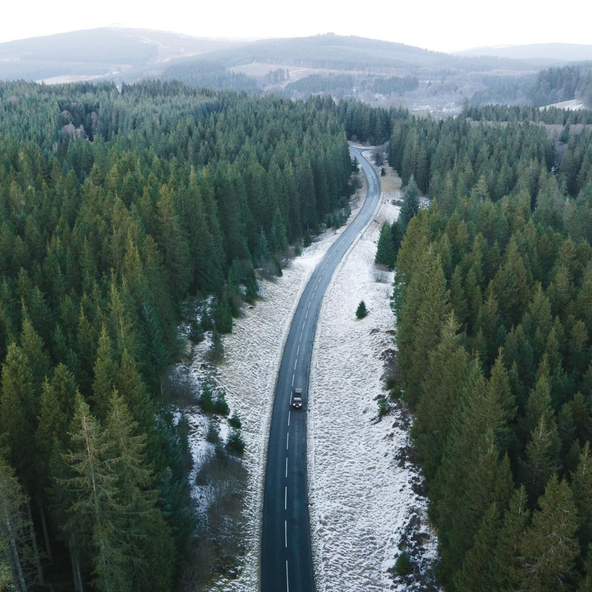 Soaring high above the breathtaking landscapes of Kielder Forest! 🌲 The views are absolutely tree-mendous! 👀 @visitnorthumberland 📸: @we__roam/IG