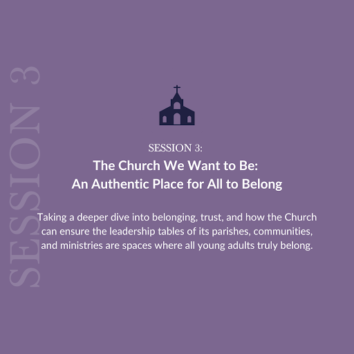 Session 3 of the 2024 Catholic Partnership Summit will feature Cecilia Flores, @cfordjr, Bishop Arturo Cepeda, and Tracey Lamont on the topic of “The Church We Want to Be: An Authentic Place for All to Belong.” Learn more: pulse.ly/zb4dbiv4ze #YoungAdultLeadership #Belonging