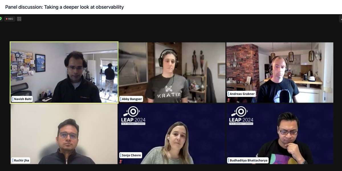 tyk_io's tweet image. 📢LEAP is live📢

More than 400 participants have already joined us, and there is still a wealth of fantastic content to come. 🚀

You can still join us - hubs.la/Q02mHtxQ0

#LEAP2024 #APIObservability #PlatformTeams #APIObservabilityConference #TechConference