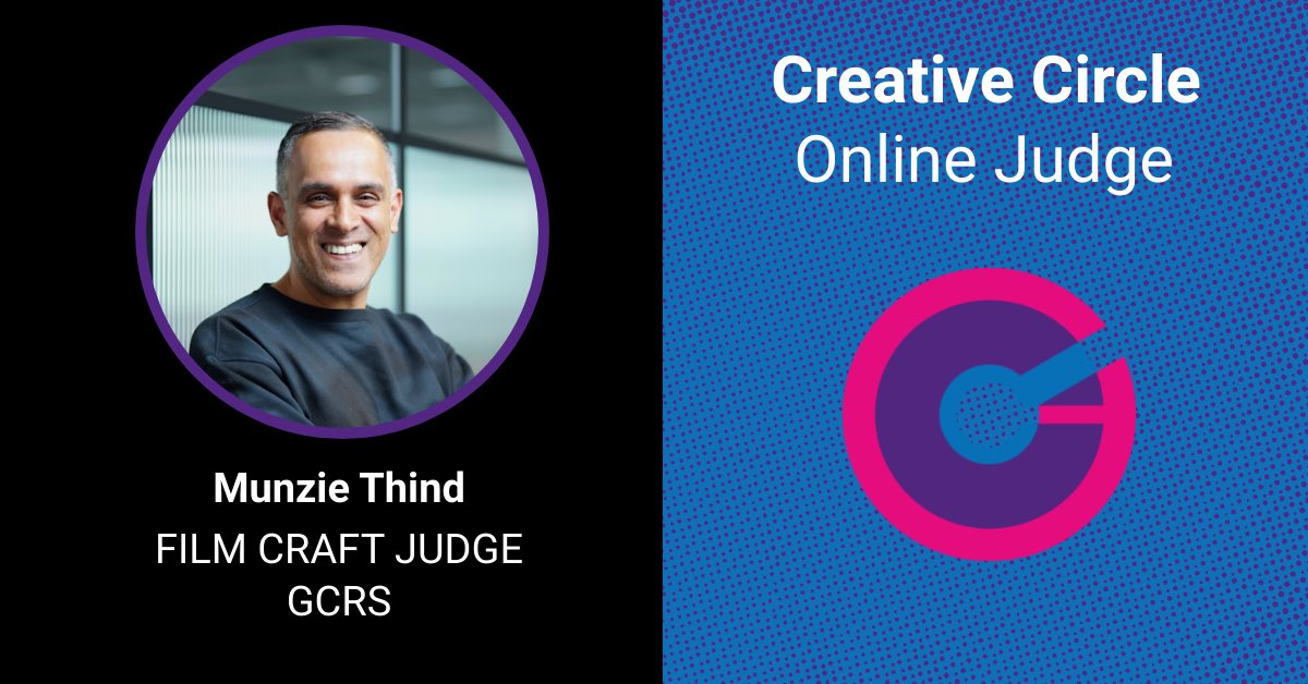 Who’s excited for this years Creative Circle Awards?! Our very own Munzie will be putting on his judging hat soon - good luck to all those who entered! @ukcreativefest #GCRS #cca24 #CreativeCircleAwards2024 #MunzieThind #AudioPostProduction #GrandCentralRecordingStudios