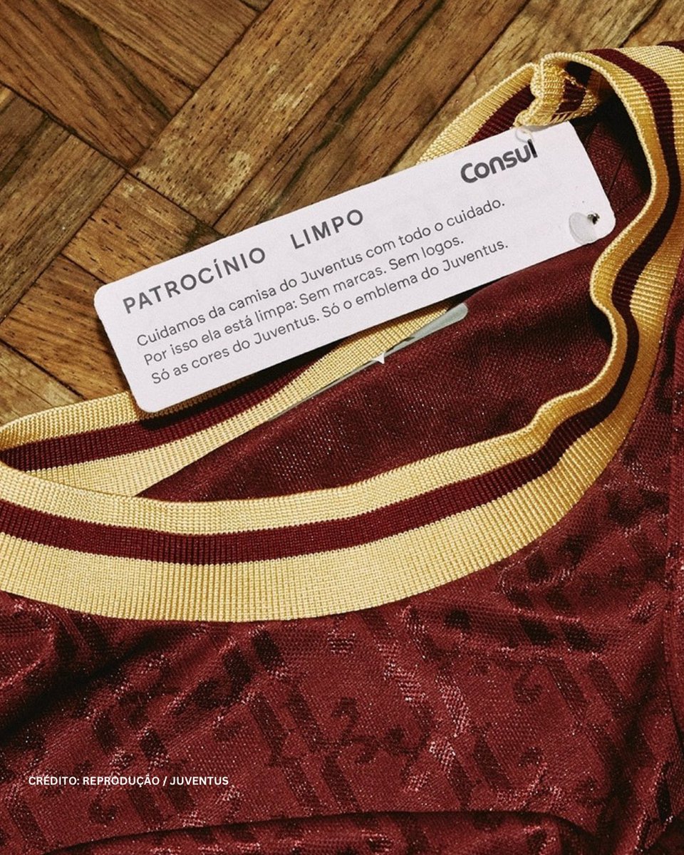 PELEJA's tweet image. O Juventus, tradicional clube de São Paulo, em comemoração ao seu centenário em 2024, fechou uma parceria inovadora com a marca de eletrodomésticos Consul.

Diferentemente de acordos tradicionais, a empresa optou por não estampar seu logotipo na camisa do time, seguindo uma…