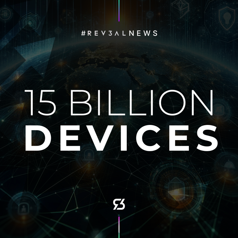 Rev3alTech's tweet photo. With 15 billion devices connected, our digital world is vast and vulnerable. REV3AL's 3DFA and Digital Watermarking are key to securing this expanse. #CyberSecurity #3DFA #DigitalWatermarking #rev3al #rev3alnews https://t.co/NGlz56mIk9