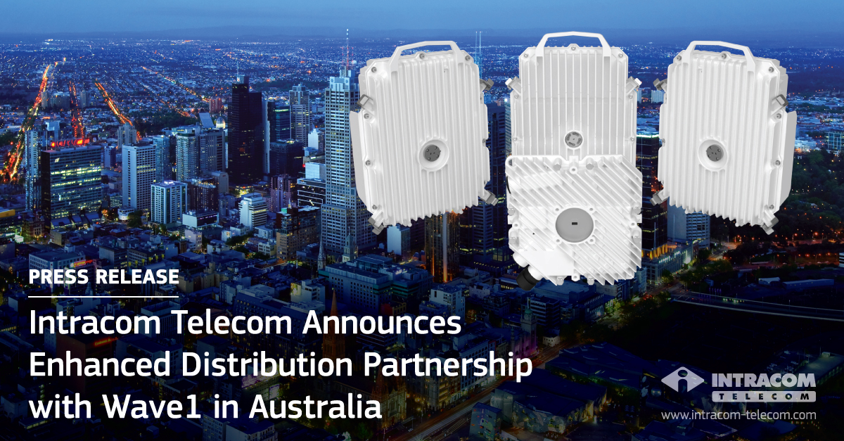 Enhancing the distribution partnership with Wave1 Pty Ltd, one of Australia’s leading Microwave Communications Solutions Provider, aiming to promote more and new products from our company’s cutting-edge E-Band and MW systems. Read the press release here intracom-telecom.com/en/news/press/…