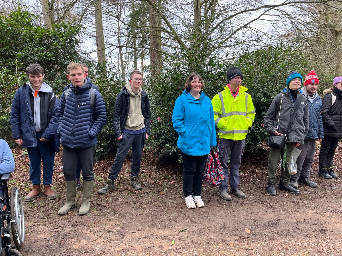 Horticulture students visited @nationaltrust property Attingham Park for the snowdrop trail this week, where they learned about growing flowers from bulbs and how to maintain snowdrop clumps. #DerwenCollege #PlaceOfPossibility #horticulture #LoveOurColleges #CollegesWeek2024