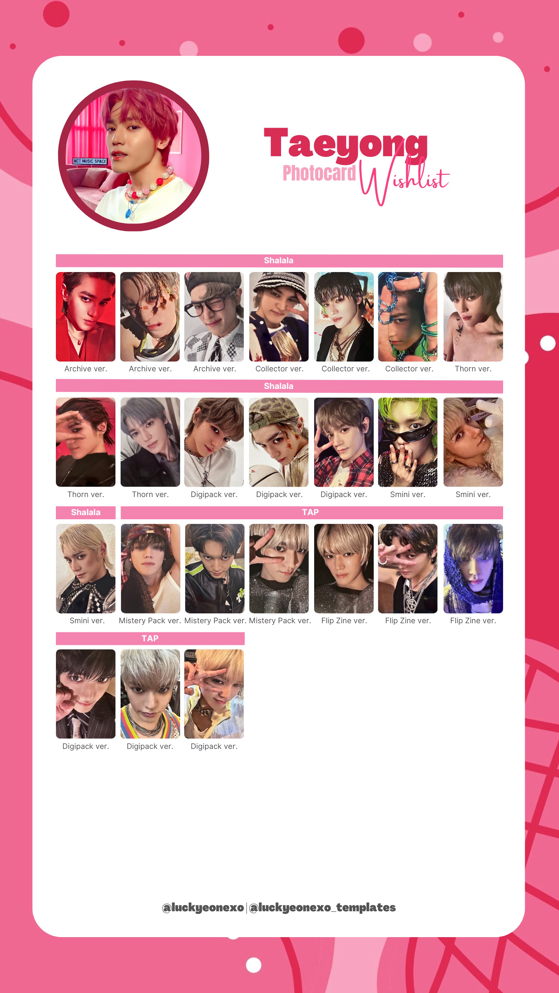 NCT 127 Slow Acid x Teddy Island Collaboration Photocard