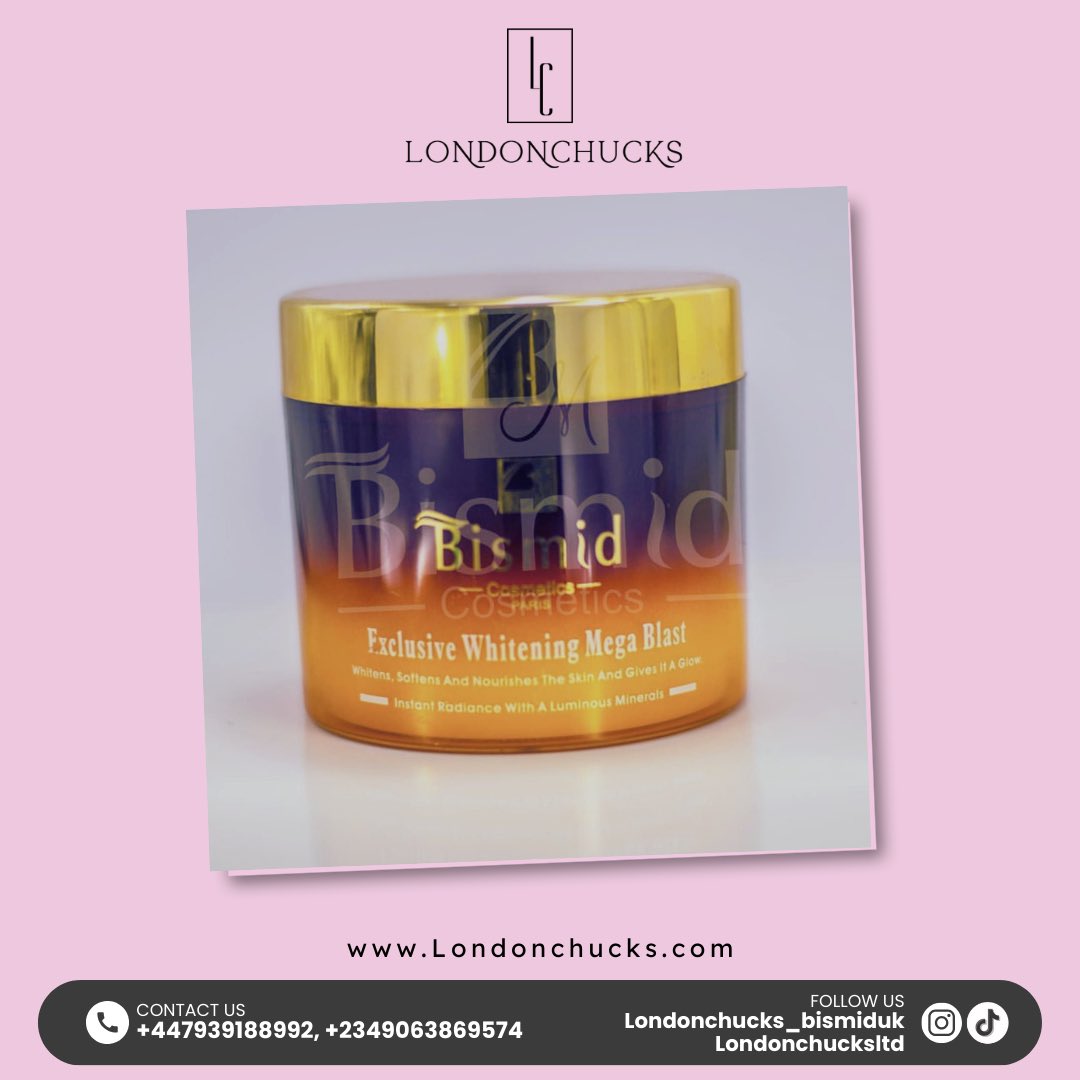 bismiduk's tweet photo. Experience a remarkable transformation as our potent whitening ingredients unveil a flawlessly radiant and evenly toned complexion. Embrace the confidence that accompanies glowing, brilliant skin.
Order Now!!!!
#JENNIE1BillionYT #LeapDay #LoveIsBlind #LoveIsBlindS6 #postmedical https://t.co/IVVn5sSDWD