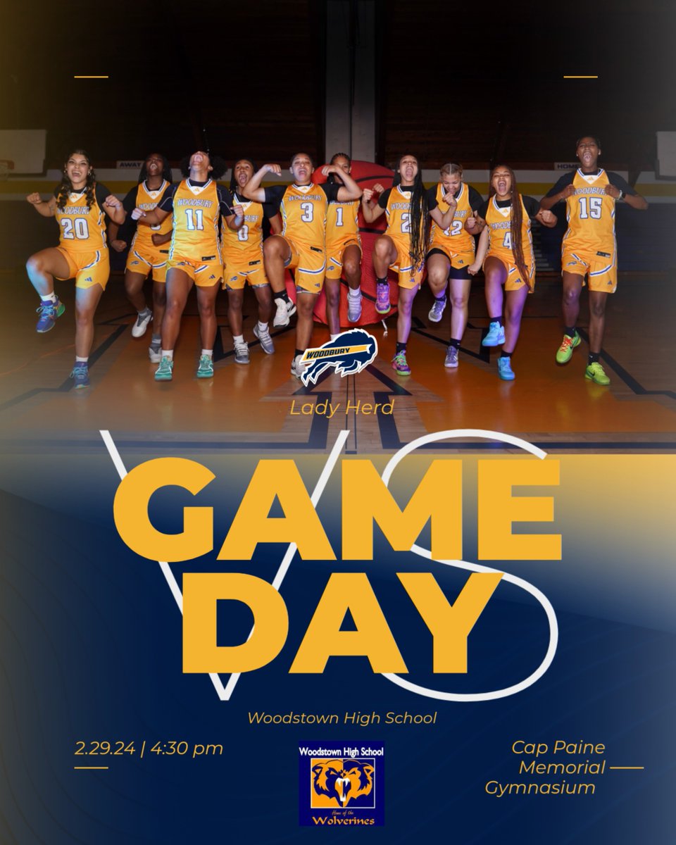 Please come out and support our Lady Herd Basketball team as they host Woodstown High School today in the Semifinal round of the NJSIAA Group 1 South Region. Tip-Off will be at 4:30 p.m.