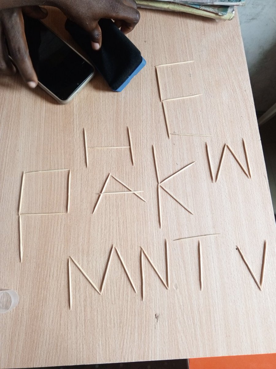 Sneak pick of our partner school having a project on Toothpick numbering from our MACI STEAM UP!
#lowincomecommunities #Creativity #Graphics #freeeducation <a href="/obakhamik/">Micheal Obakhavbaye</a> <a href="/henrygodween/">Godwin Henry</a> <a href="/AmbOrDan/">Dan Orie</a> <a href="/DanielOchekwu/">iamfour</a>