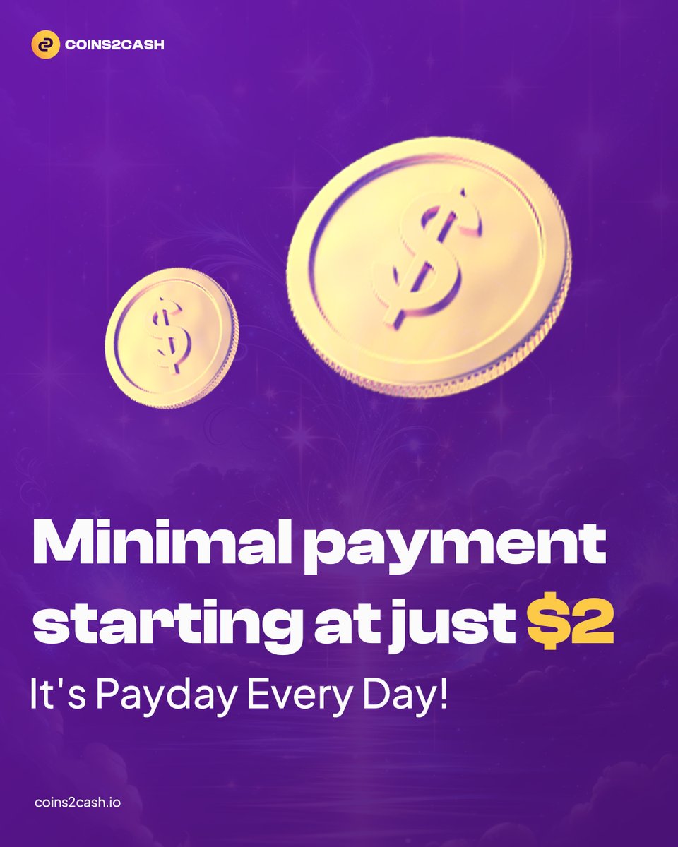 Coins2Cash (@coins2cashio) / Posts / X