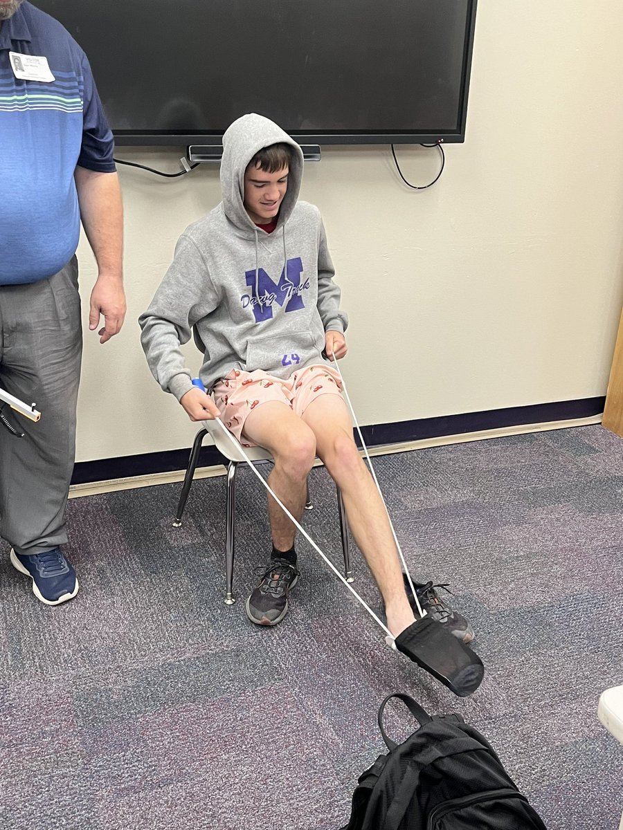 Thank you to Sean Morris, manager of Rehab Services at MMH, for speaking to Midland Freshman students about Occupational Therapy and Physical Therapy! 💪🏻🦽🩼<a href="/Midland_ISD/">Midland ISD</a> <a href="/MISD_CTE/">Midland ISD CTE</a>