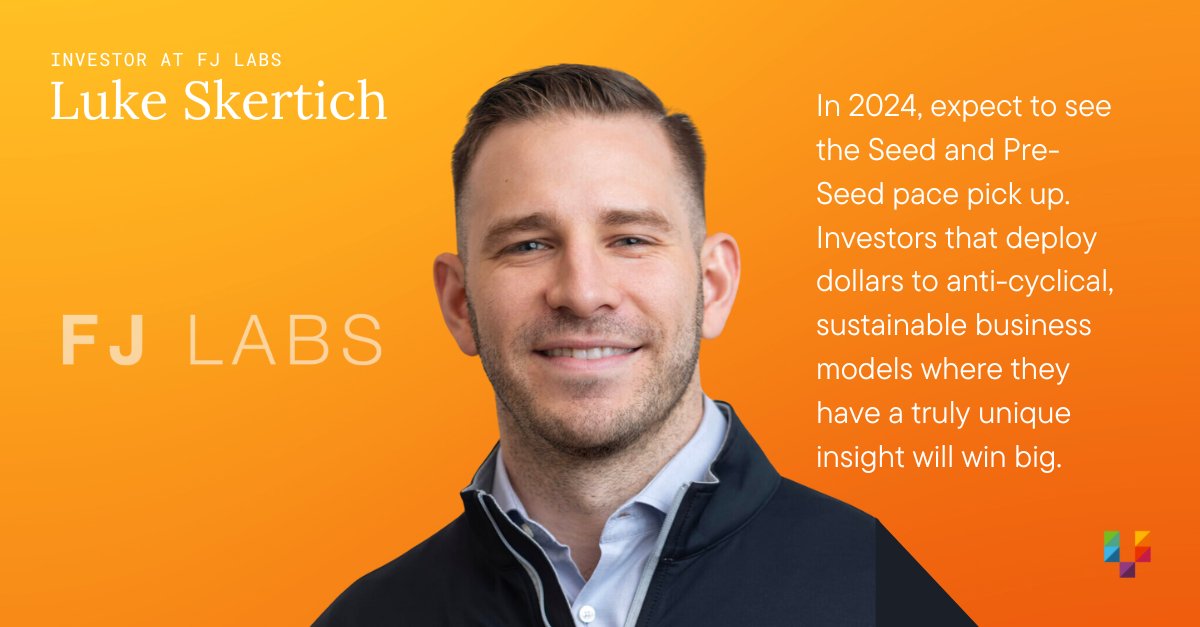 2023 was an interesting dichotomy between austerity and intemperance, according to Luke Skertich of <a href="/FjLabs/">FJ Labs</a>, while 2024 poses an exciting year for B2B marketplace models.

Why?

Find out in our #VCBenchmark report 👇

bit.ly/3wlVncB