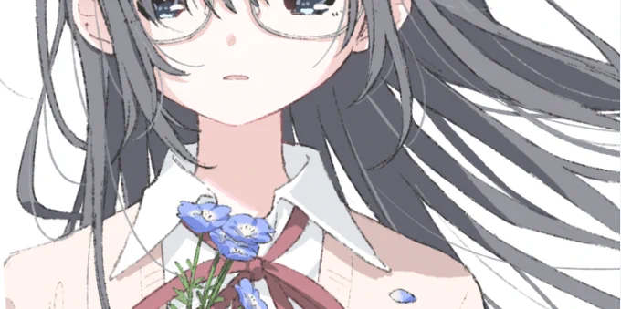 FANBOXにて、支援者様向けの3月カレンダーイラストを公開しました～!今月は花と女の子のイラストです。個人的にとてもお気に入りです 