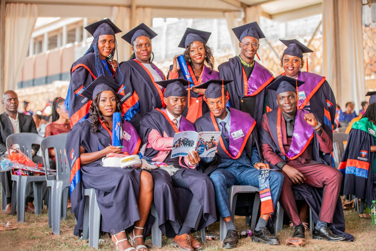 #YCIchartered #StudyAtYCI #Tbt 
On 23/02/2024, we held our 26th graduation ceremony at Buwambo campus that saw 2,570 students graduate from which 157 graduated in different disciplines at Degree level.  Details:  
yci.ac.ug/yci-celebrates…