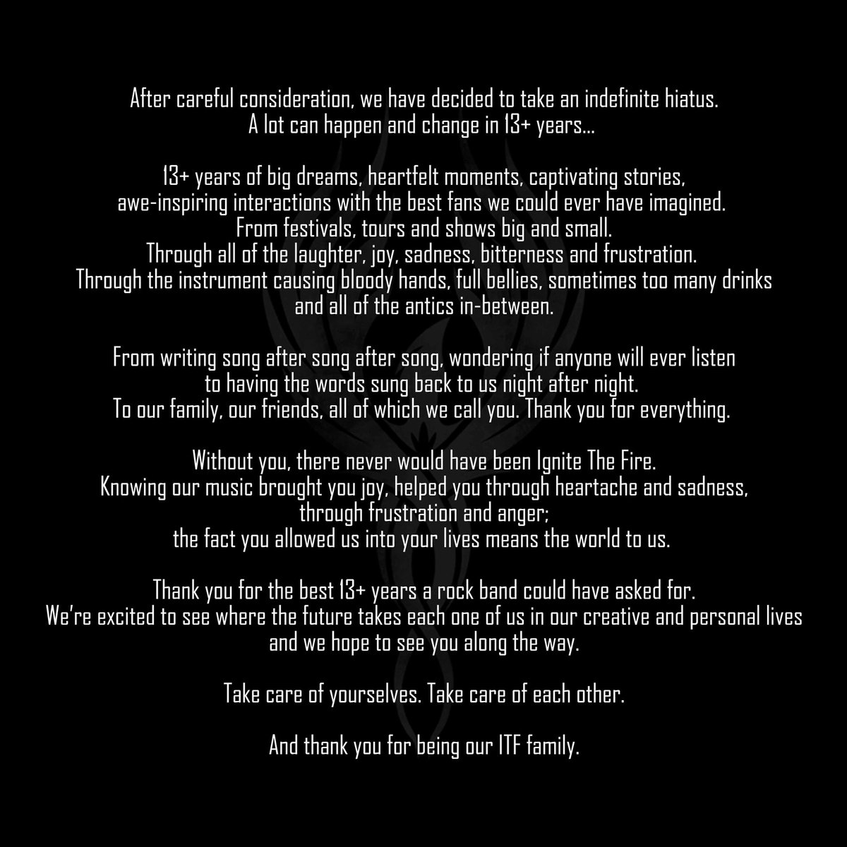 Ignite The Fire tweet media