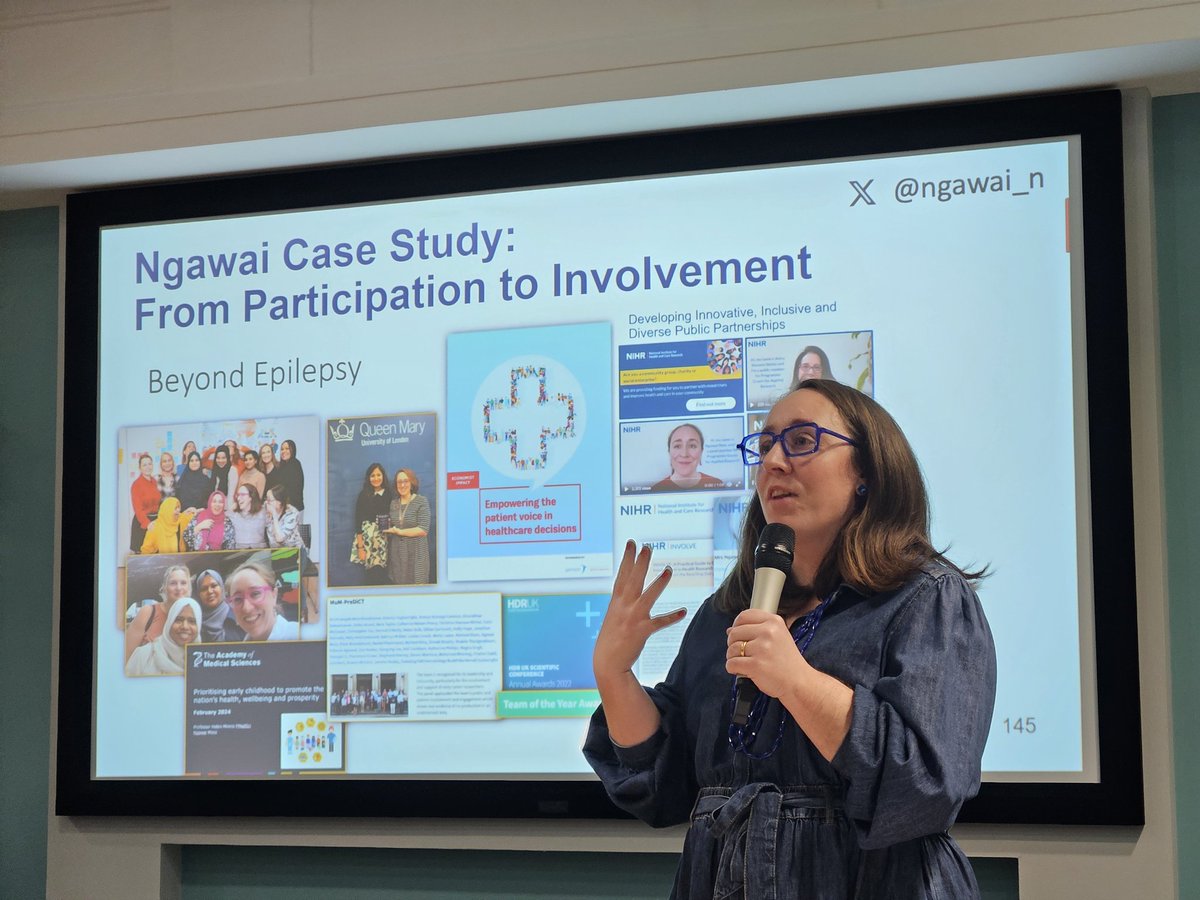 Super inspiring story by <a href="/ngawai_n/">Ngawai</a> of how experience of your own condition can lead you to get involved in research &amp; making change  #PatientAndPublicInvolvement #WomensResearch #EvidenceSynthesis