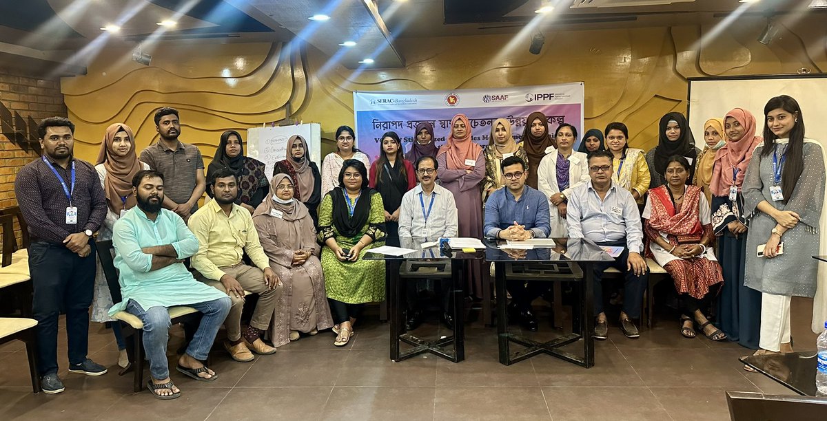Exciting times at the VCAT training in Mymensingh organized by @serac_bd with support from @ippf and @SAAFfund Boosting healthcare skills and fostering a non-discriminatory environment in SRH services for young women. #SERAC_Bangladesh #IPPF #SAAF #Training #VCAT