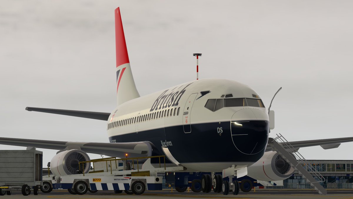 BAAllErarblx's tweet photo. We have revamped the Negus livery with our only current carrier on our 737-200.

#RobloxDev #roaviation https://t.co/EOBDaZQOC4