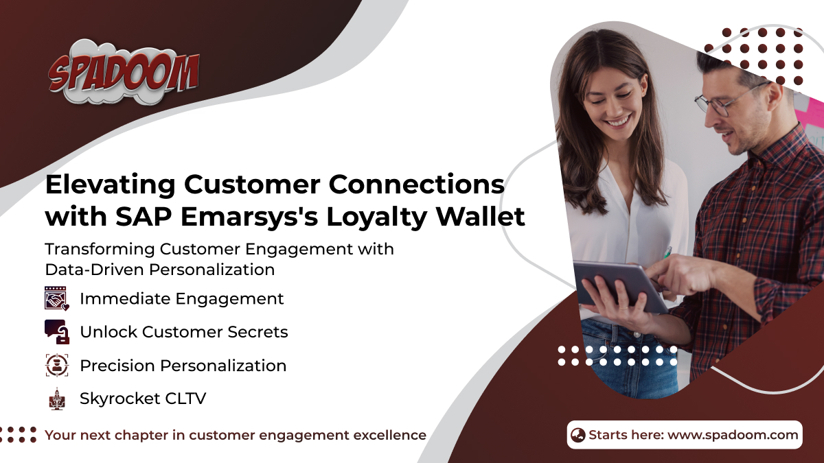 spadoom's tweet image. 🚀 Transform customer engagement with #SAPEmarsys Loyalty Wallet! 

Dive into data-driven insights, embrace AI personalization &amp;amp; skyrocket your CLTV with Spadoom! Begin your journey to loyalty excellence now 👉 spadoom.com.  

#SAPGoldPartner #Spadoom #NextGenLoyalty