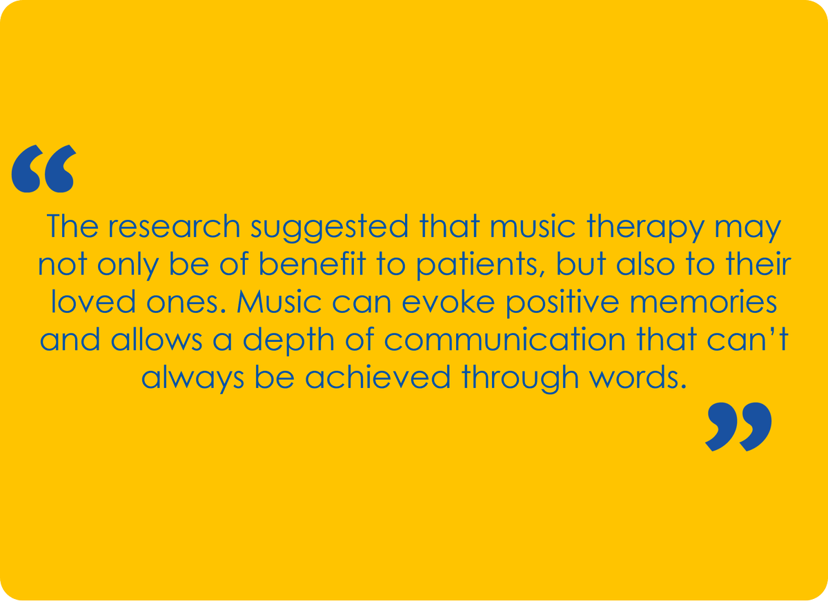 🎵 Music therapy could help manage the pain of bereavement 🎵 New research featured in @ConversationUK, written by our Senior Research Fellow @DrTMcConnell & @lgrahamwisener. ➡️ Read the article: bit.ly/48C92JY ➡️ Full research paper: bit.ly/3wxYAWu