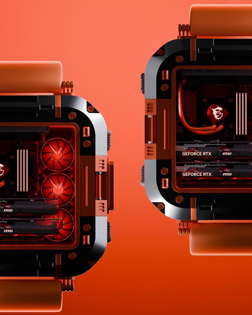 eslammo7med's tweet image. Unveiling the heartbeat of time: my 3D design transforms watches into a mesmerizing symphony of computer components. ⌚💻 #TimeTech #3DDesign  #watchdesign #3d