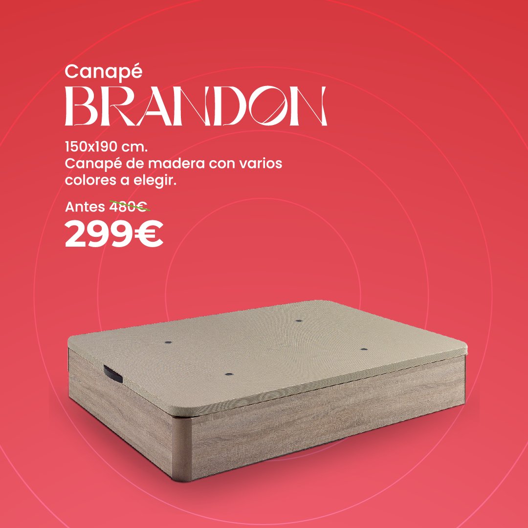 OKSofas_es's tweet image. Canapé de madera modelo BRANDON
Varios colores disponibles.
Medida de 150x190 por solo 299€
(otras medidas disponibles en tienda)

¡Aprovéchate de estas rebajas!
tu tienda más cercana aquí oksofas.es/buscador-de-ti…

#EstoyOK  #rebajas