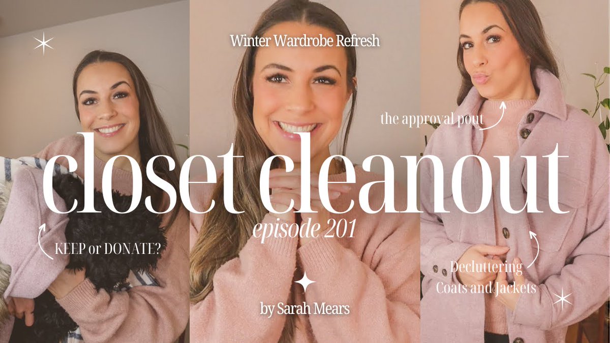 Join me today as we dive into the world of coats and jackets, sorting through the layers to make room for a more organized and refreshed wardrobe.

youtu.be/z7tAyKkr7qM?si…

.
#Decluttering #ClosetOrganization #OuterwearRevamp #SpringCleaning #WinterWardrobe #Minimalism