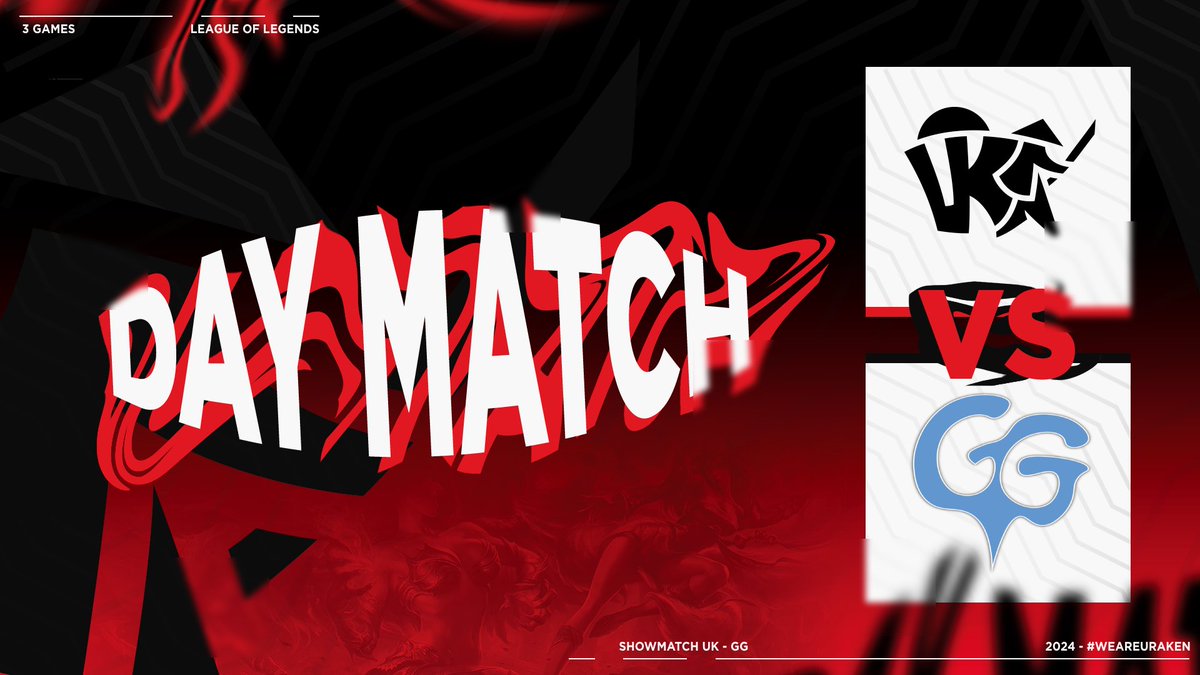 ⚔️ 𝗦𝗛𝗢𝗪 𝗠𝗔𝗧𝗖𝗛 ! ⚔️

Ce soir notre équipe #LOL affronte @goud_guys lors d'un Show Match qui se déroulera sur 3 games ! 🫡

C'est une bonne occasion pour notre équipe de montrer ce qu'elle a dans le ventre. 

▶️ m.twitch.tv/urakenesport
⏰ Début à 20h.

#WeAreUK ⛩️
