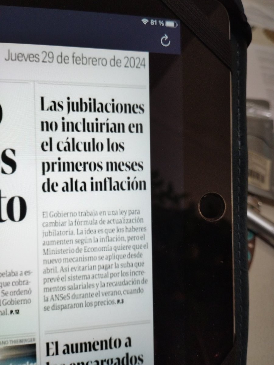 Buen día. Cada vez q asume un gobierno que NO AMA a su Patria ni a su Pueblo, sea Macri, Fernández o Milei, lo primero es "gastar" menos en jubilaciones y pensiones. Sin creatividad cambian la ley JUSTO CUANDO puede ser beneficiosa.Esta revolución inviable no cambia en la materia