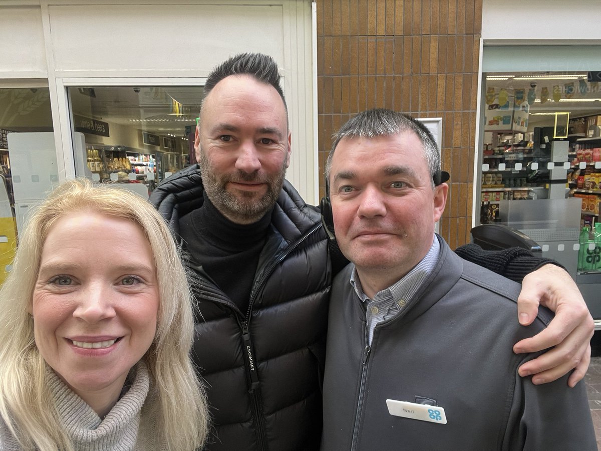 jeanie_hughes's tweet image. Great day out and great support from @Jonb147 in our marketing team.  Also great to meet Neil and Sheila today, both stores set up well for our customers
