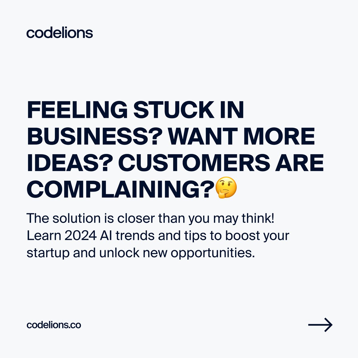 codelionsinc's tweet image. Surprise surprise! 2024 marketing trends alert! 🚨codelions.co/blog/2024-ai-f… #AI #Marketing #forecast