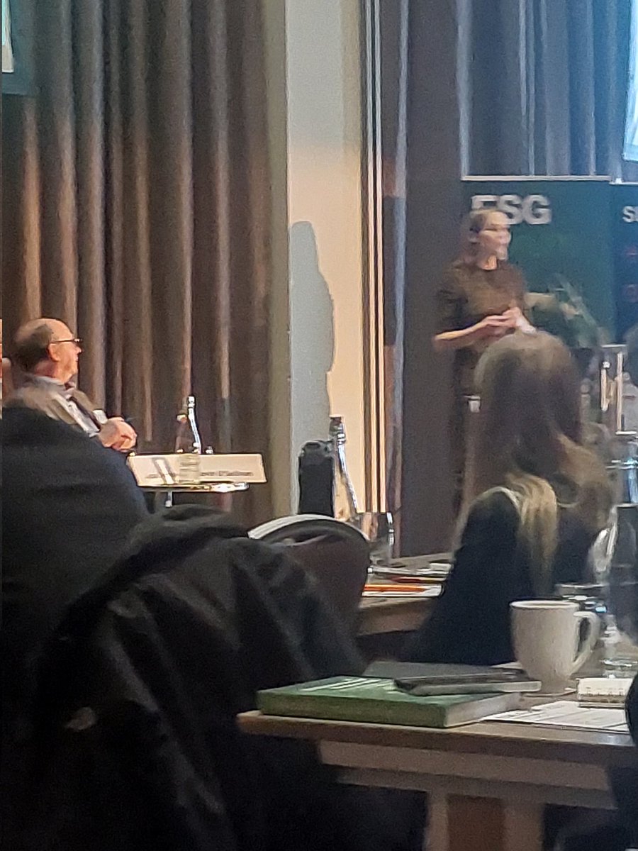 Sharon Edge (@thepurposeedge) on Twitter photo Great to attend the <a href="/Env_Ireland/">Environment Ireland</a> #ESGForrumIRL today and hear @KOSullivan chair the panel discussions about getting ready for CSRD and ESG. Great to hear about #impact measurement across #socialsustainability #climate #biodiversity and #governance and hear best practice. Great to attend the <a href="/Env_Ireland/">Environment Ireland</a> #ESGForrumIRL today and hear @KOSullivan chair the panel discussions about getting ready for CSRD and ESG. Great to hear about #impact measurement across #socialsustainability #climate #biodiversity and #governance and hear best practice.
