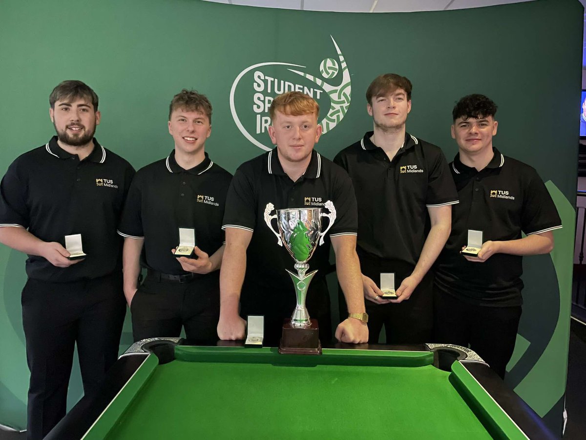 Well done to our Pool team who qualified for the SSI Cup Semi Final. The team have already won the league competition 💪